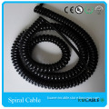 Shanghai factory OEM spiral power cable and ROSH Spiral Power Cord